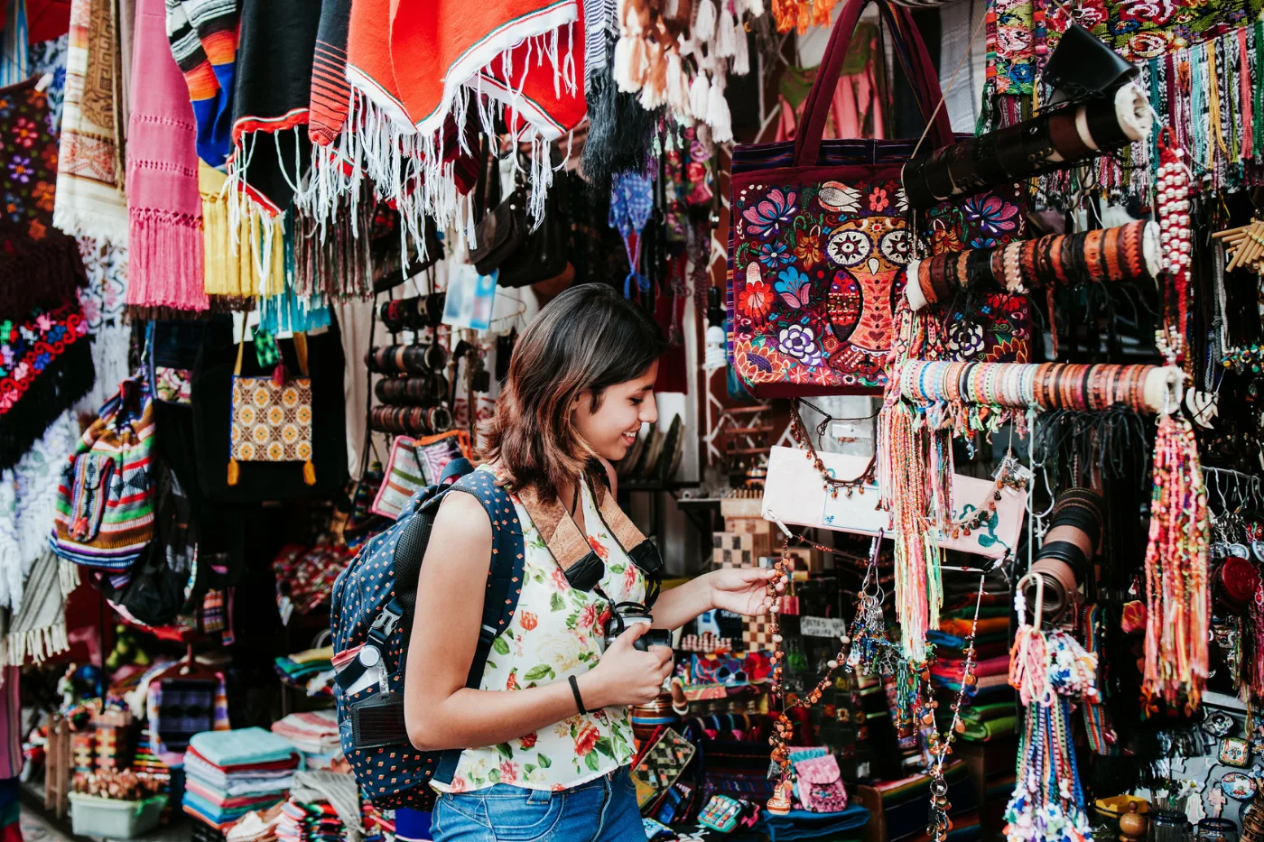 Shopping along Fifth Avenue Playa del Carmen